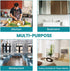 Spice Rack Organizer for Countertop 2 Tier Counter Shelf Standing Holder Storage for Kitchen Cabinet-Bronze