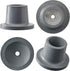 Replacement Rubber Shower Chair Tips / Shower Chair Feet 1-1/8" from Bau Technik (Gray)