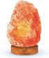 artnaturals Himalayan Rock Salt Lamp - Natural Glow Salt Night Light -Hand Carved Pink Crystal from Pure Salt - for Rest, Relaxation and Energy - Real Wooden Base