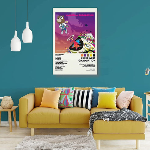 SHUSHI Graduation Album Limited Poster Cover Decorative Artwork Painting Scroll Canvas Wall Art Living Room Bedroom Posters Unframed 12x18inch(30x45cm)