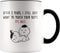YouNique Designs 3rd Year Anniversary Mug, 11 Ounces, 3rd Wedding Anniversary Coffee Mug for Wife, Second Anniversary Cup for Wife, 3 Year Dating Mug for Her (Black Handle)