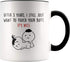 YouNique Designs 3rd Year Anniversary Mug, 11 Ounces, 3rd Wedding Anniversary Coffee Mug for Wife, Second Anniversary Cup for Wife, 3 Year Dating Mug for Her (Black Handle)