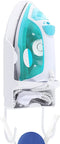 DOUBLE 2 C Iron Board Hanger Wall Mount, Electric Iron Board Holder and Ironing Board Storage Organizer Shelf with Removable Hooks for Laundry Room - for Max 5.3 inch Width