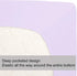 N&Y HOME King Size Fitted Sheet Only - 4-Way Stretch Jersey Knit, T-Shirt Feeling & Ultra Soft, Wrinkle Free, Non-Slip & Snug Fit for Mattress (Deep: 5"-13") - Pale Purple, King