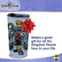 Silver Buffalo Kingdom Hearts Hero Portraits Ceramic Travel Mug with Lid,10-Ounces