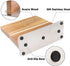 Magnetic Knife Block -- CTSZOOM Wooden Magnetic Holder Rack Magnetic Stands with Double Sided Strong Enhanced Magnets Multifunctional Storage Knife Holder