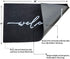 AAZZKANG Welcome Mats for Front Door Outdoor with Durable Non Slip Rubber Backing Ultra Absorb Mud Easy Clean Indoor Door Mat for Entrance Heavy Duty Doormat Black