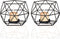 MAINFOR Geometric Tealight Candle Holder Decor for Table Centerpiece, Candle Holder for Pillar Candles Stand Candlestick Holder, Set of 2 Black Metal Wrought Iron Wire Tea Light Candle Sticks Holder