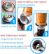 CORKAS Butane Torch Lighter, Professional Refillable Kitchen Blow Torch, Cooking Torch with Adjustable Flame, Culinary Torch for Desserts, Creme Brulee, BBQ and Baking (Butane Fuel Not Included)