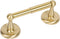 Delaney Hardware 590000 500 Series Satin Brass Toilet Paper Holder, Antique Brass Toilet Paper Holder, Gold Toilet Paper Holder Look