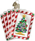 Old World Christmas Ornaments: Vegas Baby Glass Blown Ornaments for Christmas Tree, Royal Flush (44035)