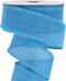 Midi Ribbon Sky Blue Wired Ribbon 1.5 Inch Wired Edge Blue Burlap Roll Blue Ribbon Nautical Blue Ribbon for Summer Crafts, Wreath, Gift Wrapping, Garland, Bows Making, Swag, Home Decor (10 Yards)