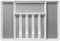 Expandable Cutlery Drawer Organizer, Flatware Drawer Tray for Silverware, Serving Utensils, Multi-Purpose Storage for Kitchen, Office, Bathroom Supplies