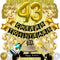 Gold 43rd Birthday Decorations Kit, Cheers To 43 Years Banner Balloons 43rd Cake Topper Birthday Sash Gold Tinsel Foil Fringe Curtains for 43 Birthday&Anniversary Decorations