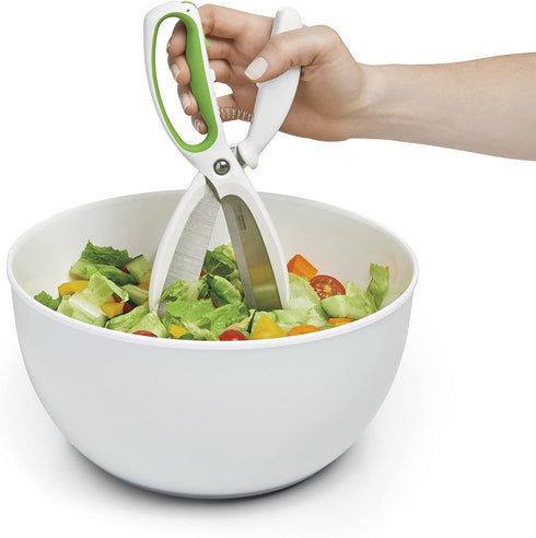 OXO Good Grips Chopped Salad Scissors, White/Green