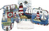 Capes Treasures Nautical Summer Kitchen Set - Dish Towel, Pot Holder, and Oven Mitt (Sailboat and Lighthouses)
