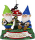 Hallmark Keepsake Christmas Ornament 2019 Year Dated Garden Sound (Plays Duelin' Banjos Song), Dueling Gnomes