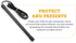 SnapSafe Gun Safe Dehumidifier Rod, Black - Maintenance-Free Plug-in Electric Dehumidifier Eliminates Moisture for Gun Safes & Cabinets to Help Prevent Rust & Corrosion in Your Gun Vault