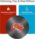 ROCKURWOK Heat Diffuser for Gas Stove, Aluminum Heat Diffuser, Defrosting Tray Thawing Plate for Frozen Food, Energy Saving Heat Conducting Plate, 9.5"