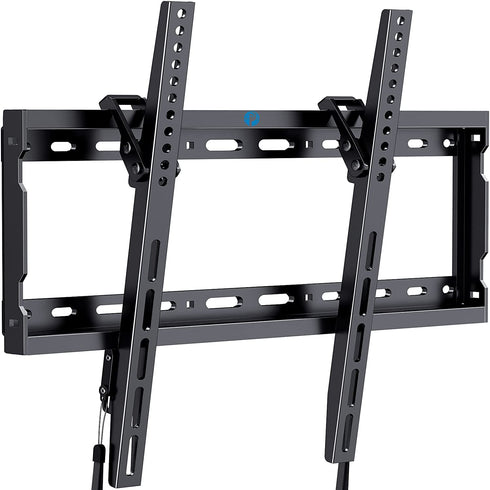 Tilt TV Wall Mount Bracket for Most 26-55 Inch LED LCD OLED Plasma Flat Curved Screen TVs with Max VESA 400x400mm, Low Profile and 8 Degrees Tilting, Supports up to 99lbs by Pipishell