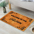 Funny Doormat Welcome to The Shitshow Entrance Floor/Outdoor/Indoor/Front Door Mat Bathroom/Kitchen Rugs Personalized Monogram Welcome Mat 23.6"(W) X 15.7"(L) Machine Washable Mat