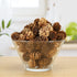 JOHOUSE 200PCS Natural Mini Pine Cones,Natural Pine Cones Christmas Pine Cones PineCones Ornaments for Autumn and Winter Decor Christmas Decorations