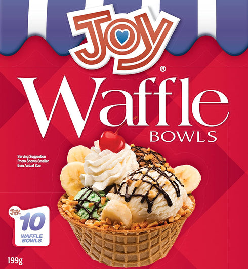 Joy Cone Waffle Bowls, 10 ct