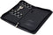OFFIDIX PU Leather Portable Key Cabinet,8-Key Hooks Portable Zippered Key Case Menus Card Organizer Holder Business Padfolio for Real Estate Sales,Hotel Executives, Car Service