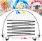 Table Balloon Arch Kit, 12ft DIY Balloon Arch Garland Kit With Pump, Balloon Clips, Knotter, Desk Clips, Party Backdrop for Birthday, Wedding ,Baby Shower, Christmas Indoor Party Supplies Decoration