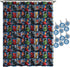 Jay Franco Marvel Avengers Team Shower Curtain & 12-Piece Hook Set & Easy Use (Official Marvel Product)