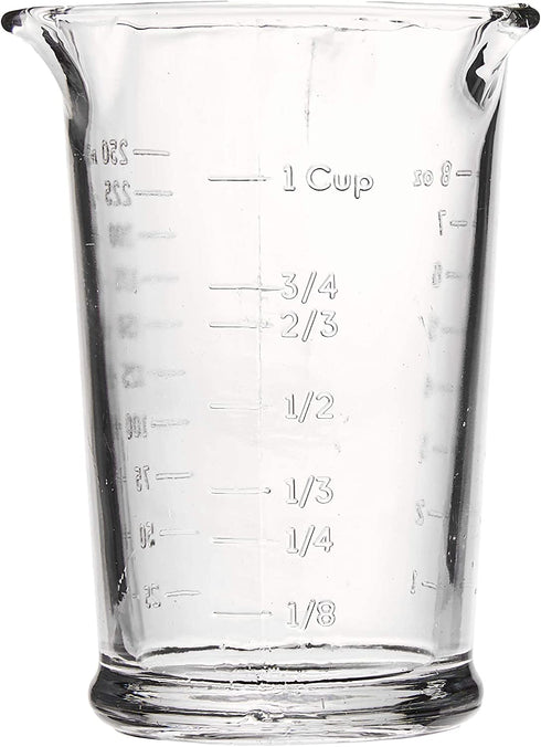 Anchor Hocking 8-ounce Triple Pour Measuring Cup, Clear, Set of 1