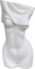 Feminine Body Vases, Feminine Curve Vases,Unique Undressing Look,Decorative Vases, Creative Floral Vases, Ceramic Vases for Modern Bohemian Home Decoration, (Birthday Gifts, (White)