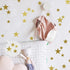 Star Wall Decal DIY Cute Wall Sticker, Vinyl Peel and Stick Wallpaper Removable Waterproof, Decor for Nursery Baby Kids Girl Teen Bedroom Living Room(108 Decals)