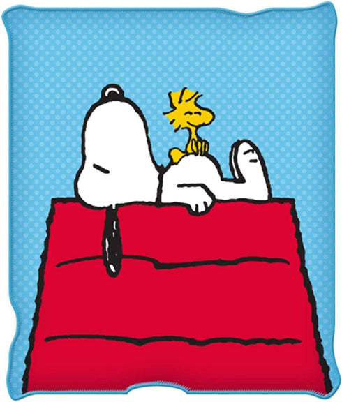 Silver Buffalo Peanuts Snoopy Micro-Plush Throw Blanket, 45 x 60 Inches