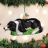 Old World Christmas Dog Collection Glass Blown Ornaments for Christmas Tree Colle, Herding Border Collie