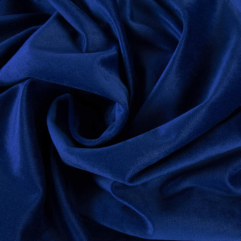 HPD Half Price Drapes VPYC Heritage Plush Velvet Curtain (1 Panel), 50 X 84, Pisces Blue