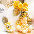 Blush Yellow Balloon Garland Kit Ivory Lemon Yellow Pastel Latex Gold Balloon Party For Baby Shower Gruaduation Wendding Decoration