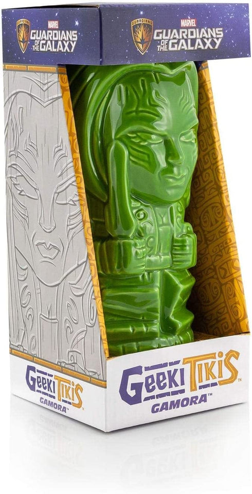 Guardians Of The Galaxy Gamora Mug | Official Marvel Collectible Tikis Style Ceramic Cup | Holds 14 Ounces