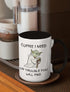 I Need Coffee Mug - Or Trouble You Will Find Funny Gift Idea (Black, 15oz)