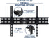 Mount-It! TV Wall Mount Bracket | Tilting 2" Low Profile Design Fits Large Flat Screen TVs 37 38 42 50 55 58 60 65 70 Inch | 15 Degrees Tilt | VESA Compatible up to 600x400mm | 77 Pound Capacity