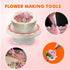 AISARCH Cake Decorating Supplies Kit,145 Pcs Cake Decorating Tools Set,Cake Turntable Set/Cake Stand with Piping Tips,Rose&Leaf Icing Tips,Cake Decorating Icing Spatula Set