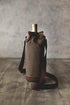 LEGACY - a Picnic Time Brand Waxed Canvas Wine Tote, one size, Khaki green
