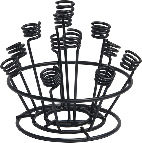 Oenophilia Bottle Stopper Bouquet, Black Metal, Wine Bottle Stopper Holder, Wine Gifts