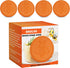 Enolvo Brown Sugar Keeper Bee - Terra Cotta Brown Sugar Saver, Brown Sugar Disc to Maintain Food Moisture, Brown Sugar Softener Stone, Humidifying Hydrostone (Orange Box)