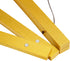 Magnetic Poster Hanger Frame 24 Inch Wide, Gold, Strong Magnet, Premium Wood and Quick Assembly, Wall Hanging Wooden Frame for Posters, Scroll, Picture, Print, 24x36 24x30 24x32