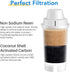 ICEPURE Replacement Brita Longlast Water Filter Pitcher for drinking water,Compatible with standard Mavea 107007,Brita Classic 35557,ob03,maxtra(Pack Of 6)