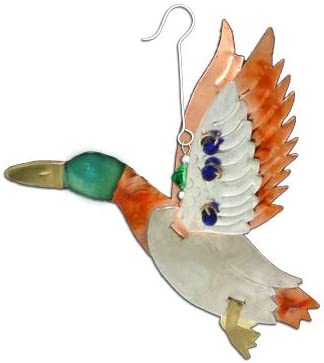 Green 3 Pilgrim Imports Animal and Pet Ornaments Duck Mallard