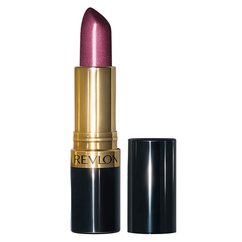 Lipstick by Revlon, Super Lustrous Lipstick, High Impact Lipcolor with Moisturizing Creamy Formula, Infused with Vitamin E and Avocado Oil, 625 Iced Amethyst