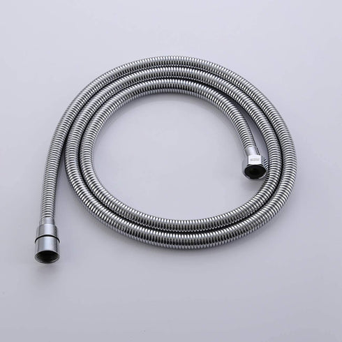 KES Bathroom Handheld Shower Head with Extra Long Hose and Bracket Holder Shower Wand Polished SUS304 Stainless Steel, LP150-PS