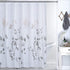 Shower Curtain Grey Polyester Fabric Bathroom Curtain Waterproof Shower Curtains ,72 X 72 INCH (Grey)